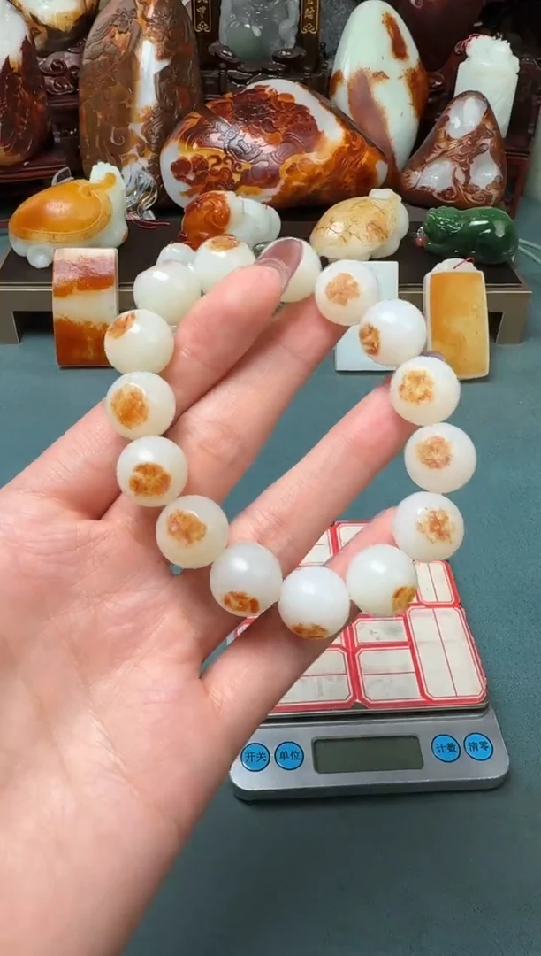 【闪购商品】和田玉手串未镶嵌111xjl15
