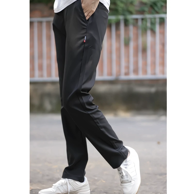 2025秋季新款男士休闲长裤韩版商务时尚休闲百搭直筒裤长裤子男