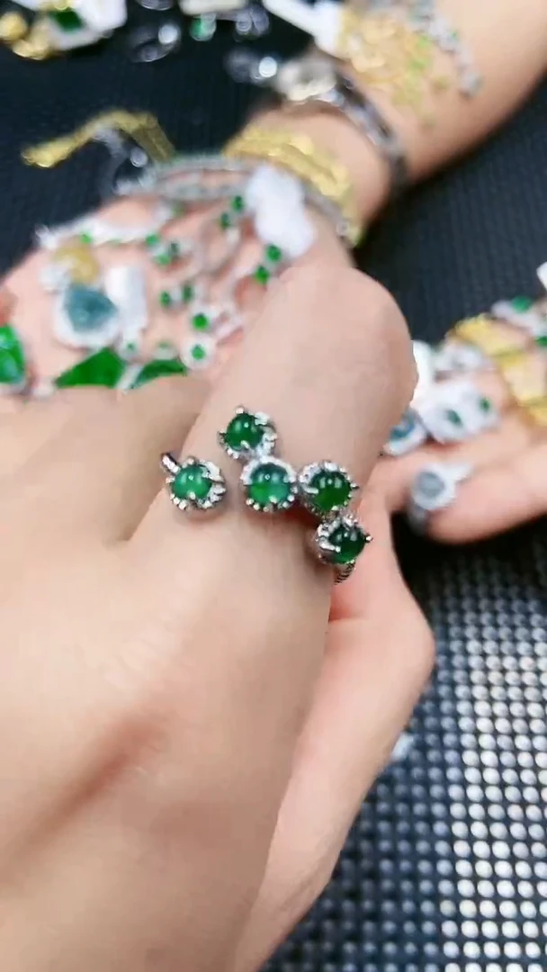 【闪购商品】翡翠戒指未镶嵌11111111