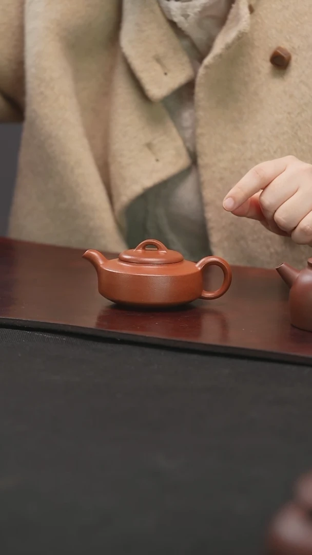 【闪购商品】紫砂茶壶堵成尧扁石