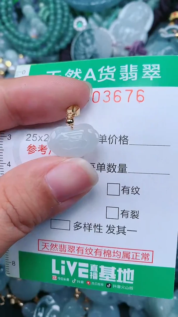 颈饰未镶嵌翡翠.0003676