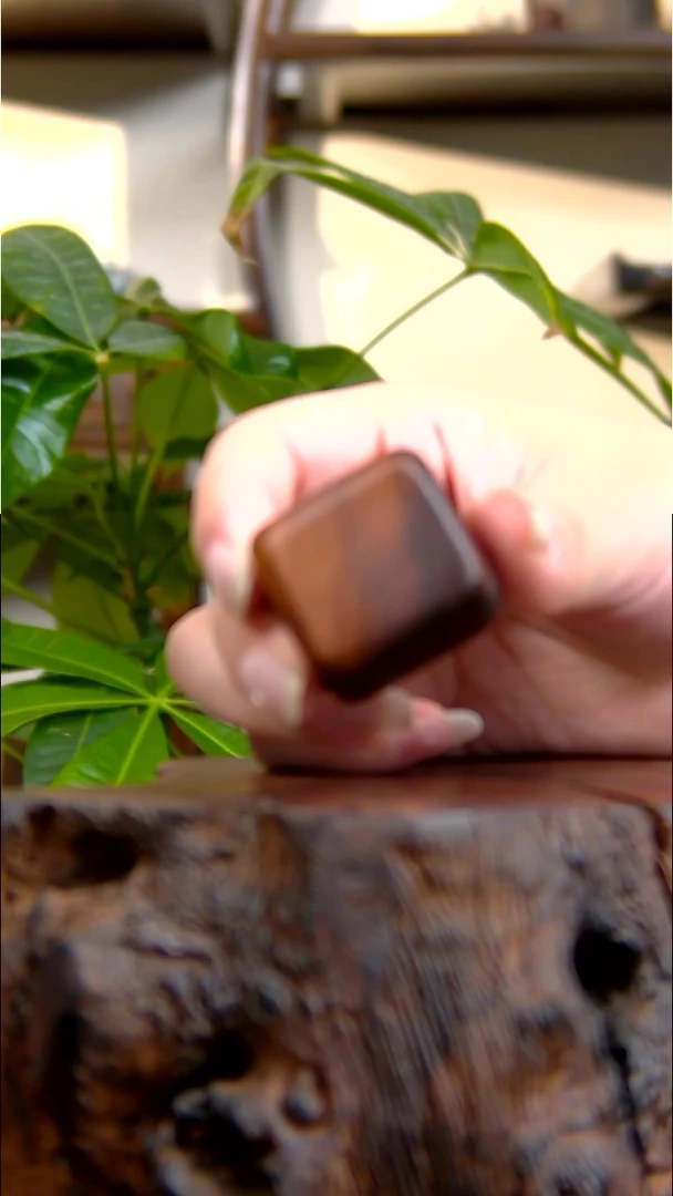 周天然雷击枣木小方块