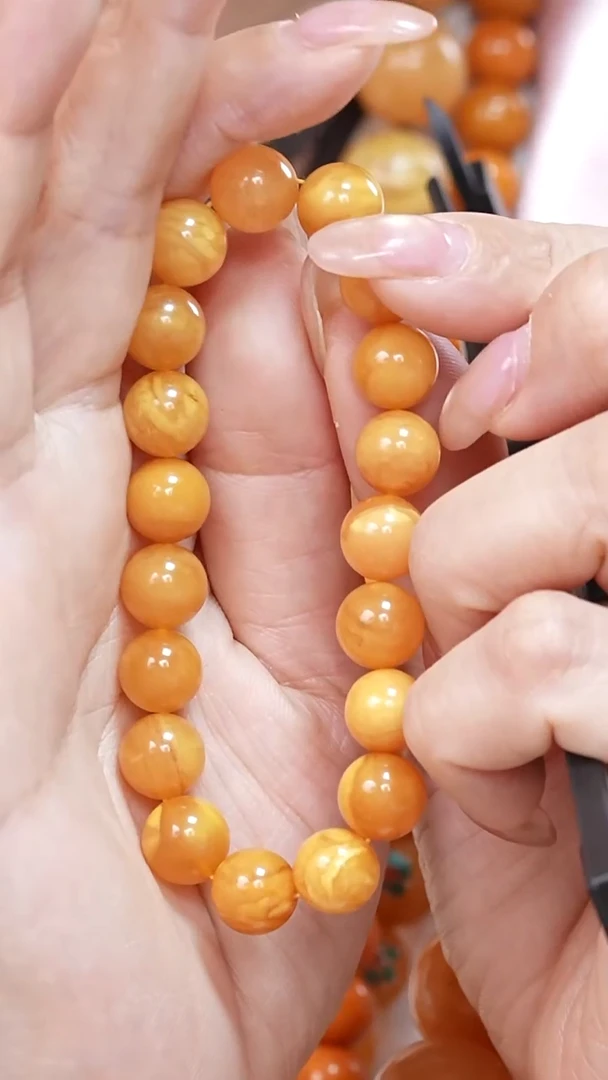 蜜蜡颈饰未镶嵌7873天然蜜蜡珠宝奇石云端妖孽全部保真