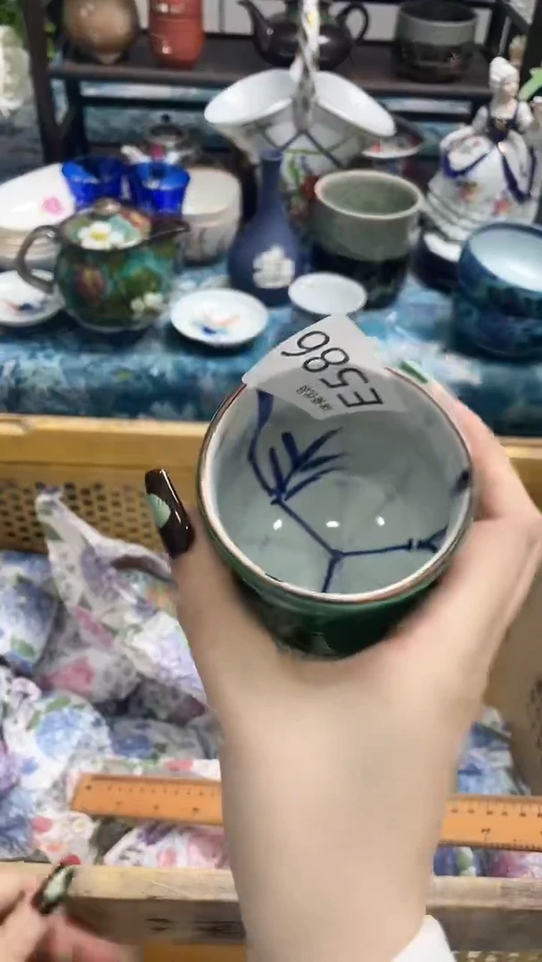 瓷片吉**南瑞瓷精美瓷器E586
