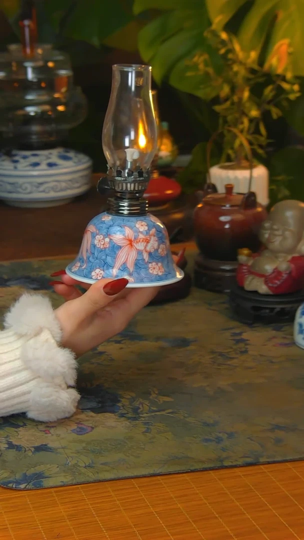 【闪购商品】景德镇陶瓷灯摆件