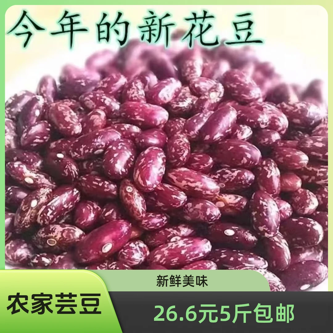 【净重发货】东北正宗酸菜紫花芸豆产地直发