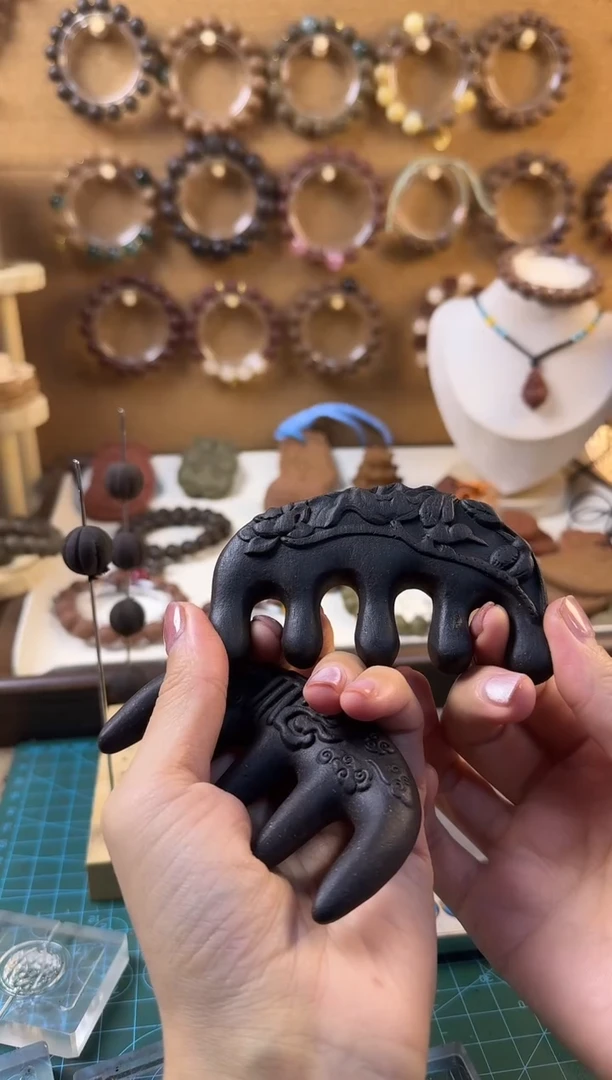 无非金属合香梳子