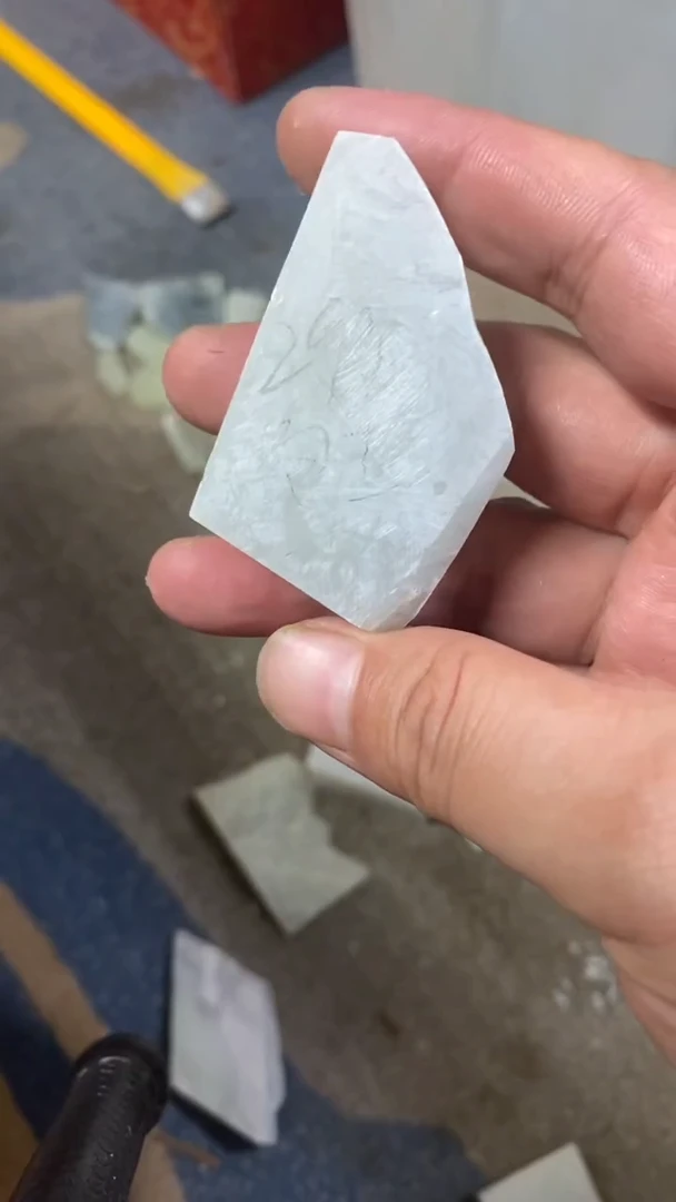定制和田玉鑫**愿毛货抛光