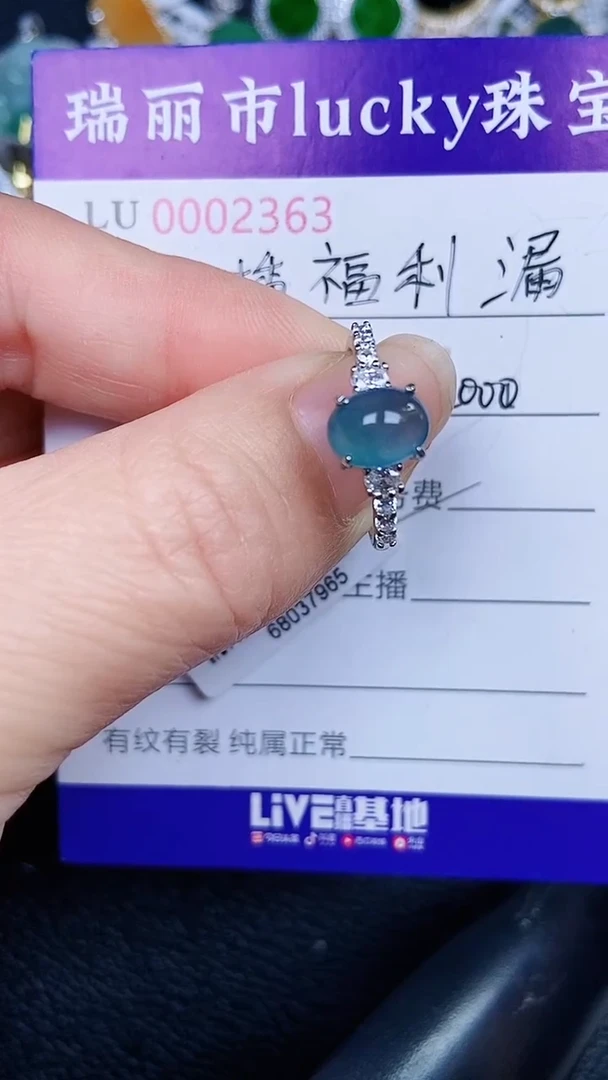 颈饰银S925镶嵌翡翠2363