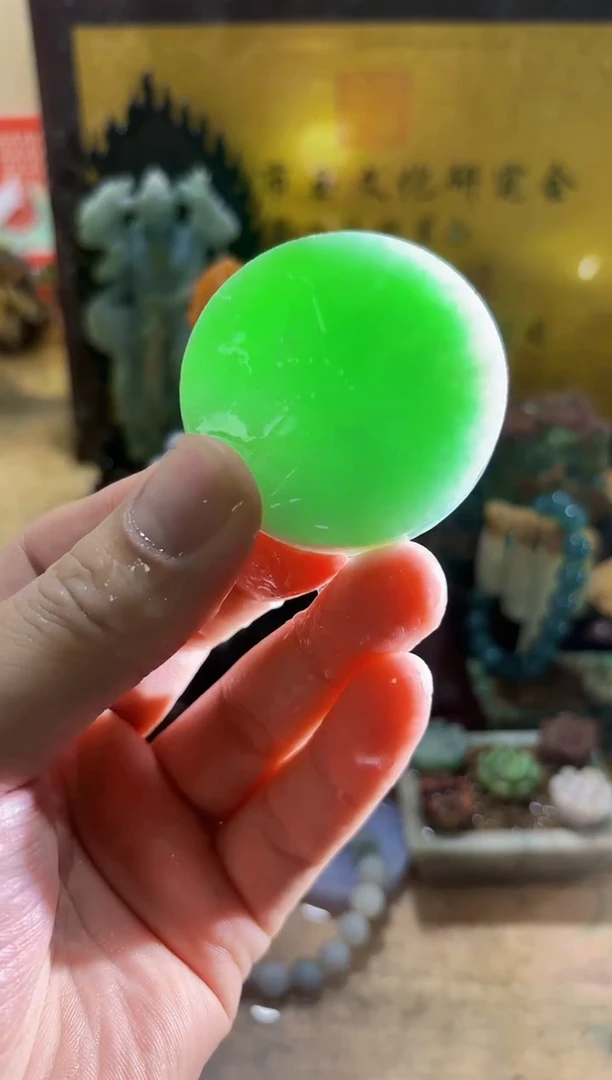 未镶嵌挂件翡翠A货常星8098