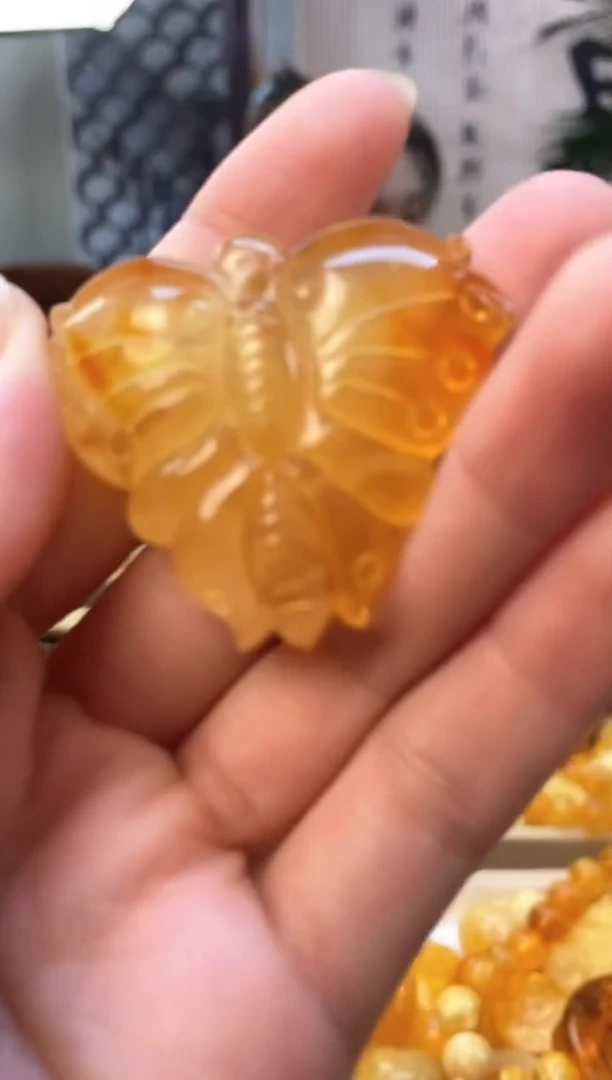 裸石琥珀未镶嵌天然琥珀蜜蜡