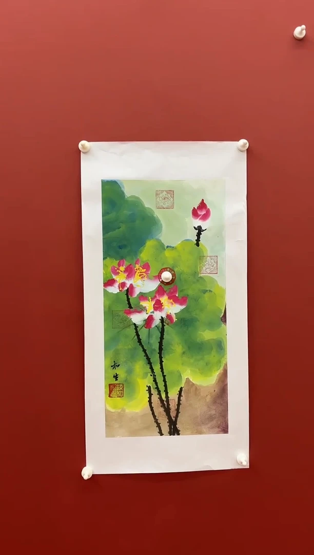 绘画国艺盛藏7月17日梁老师绘画2平尺