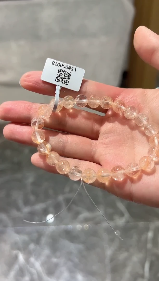 水晶手串未镶嵌手串