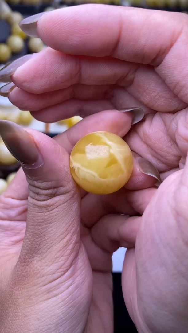 裸石琥珀未镶嵌大小姐珠宝67