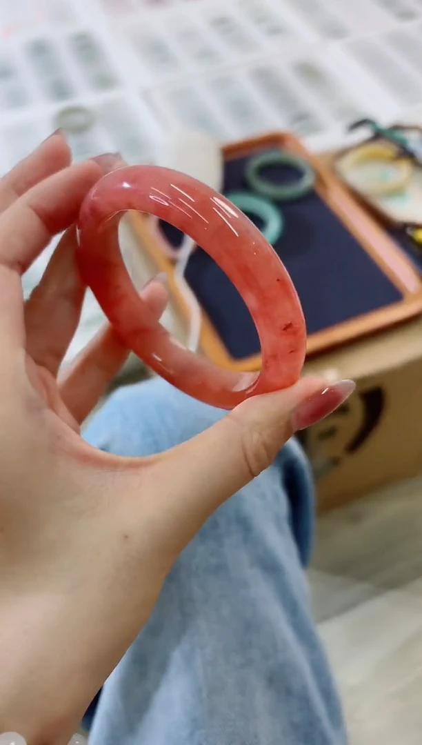 未镶嵌手镯石英质玉193-58HO