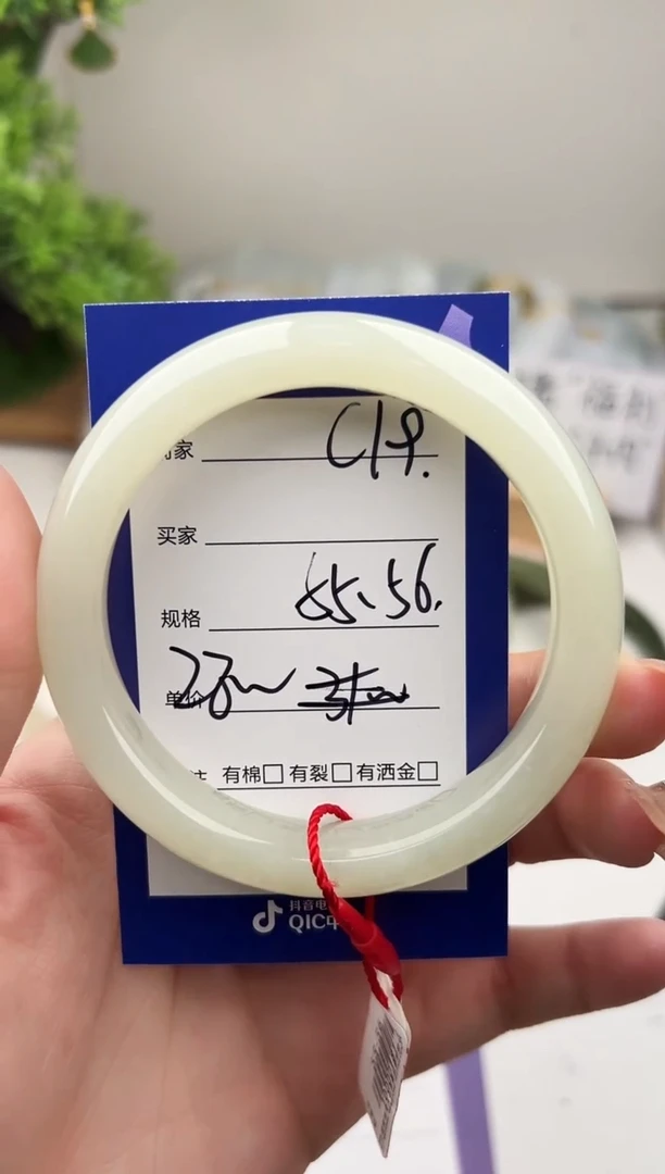 未镶嵌手镯和田玉微色差C19