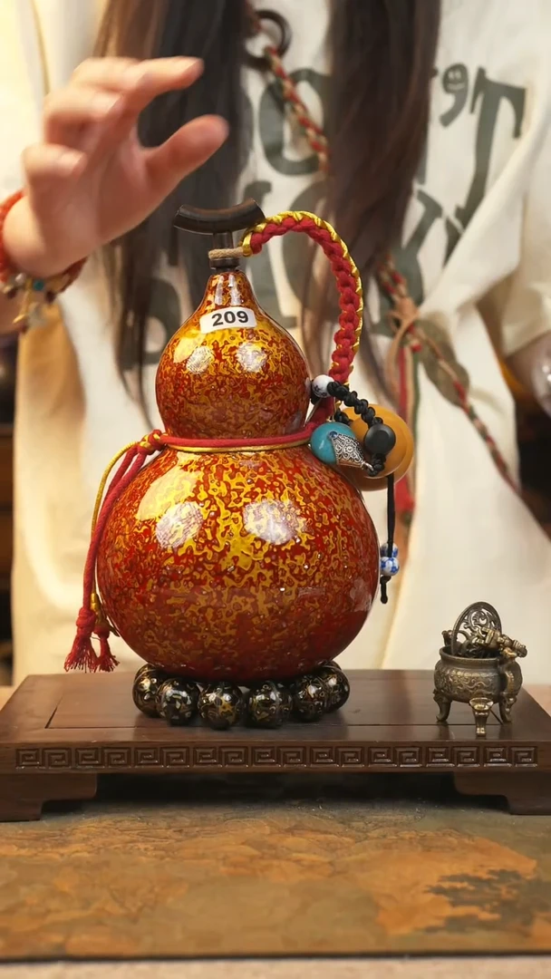 209大漆一物一拍记葫堂出品【不带手串】