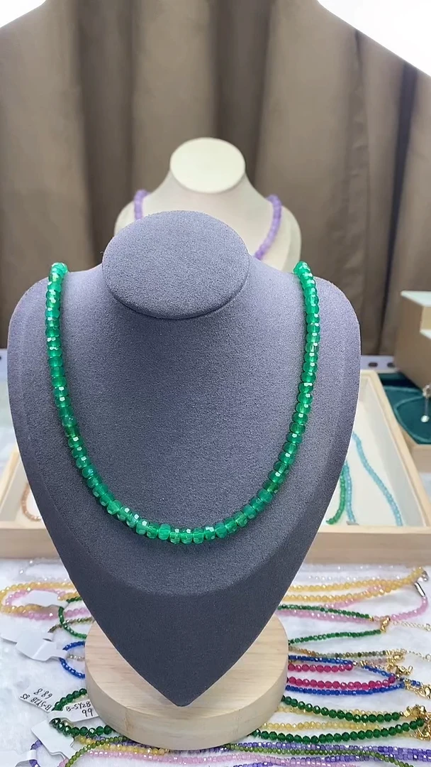 【闪购商品】祖母绿项链14K金镶嵌（拍三发一）诗宁甄选珠宝SYZB999