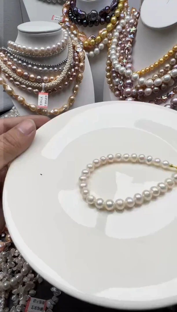 【闪购商品】淡水珍珠颈饰未镶嵌1
