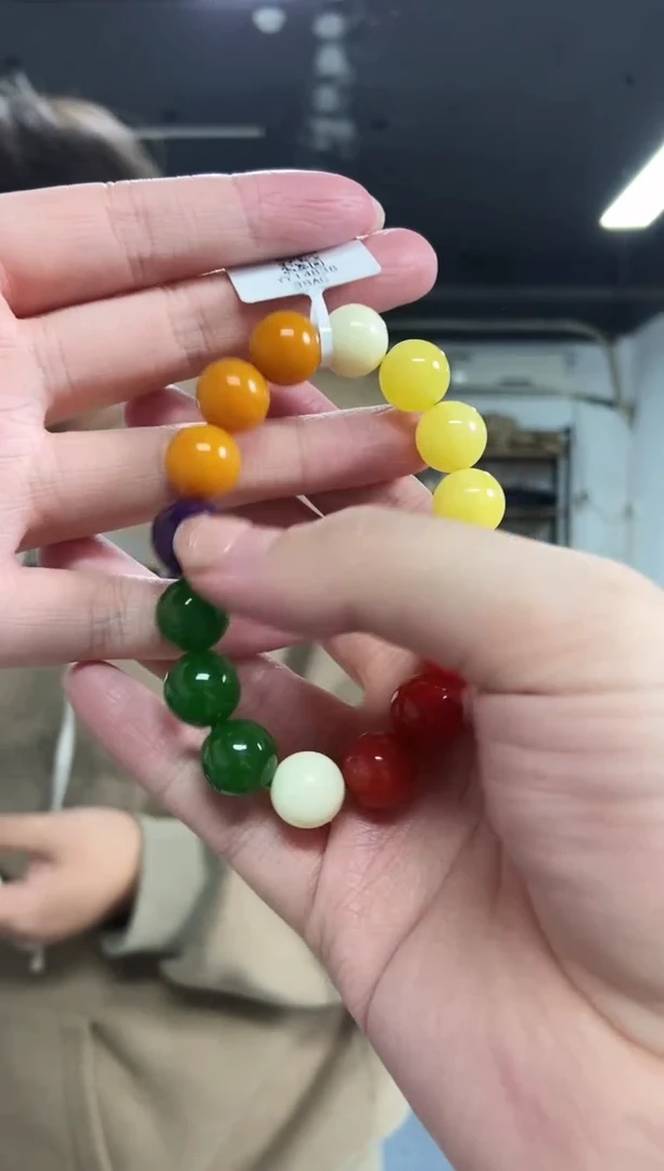 【闪购商品】南红玛瑙手串未镶嵌多样性发其一颜色微差