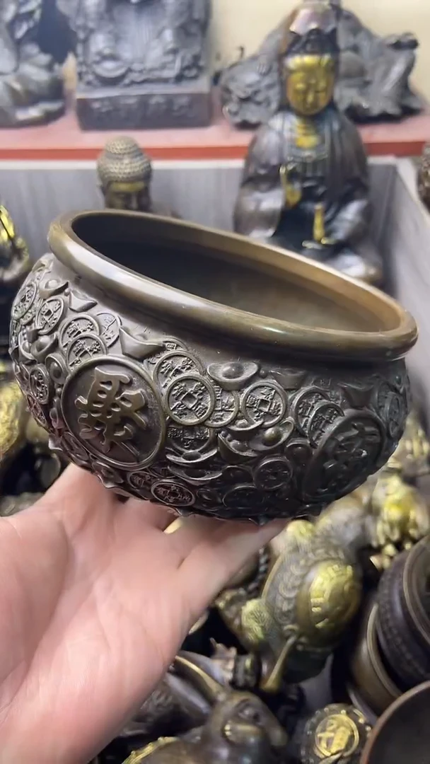 精美铜器，点击下单