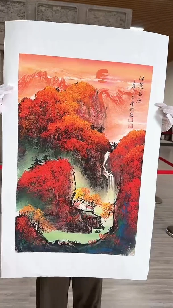 国画4众合艺术馆 李庆兴绘画作品
