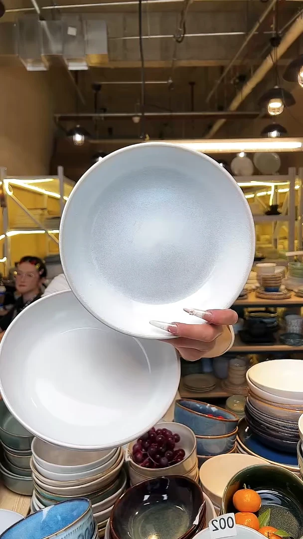 瓷112外贸尾货窑变釉下彩默认微瑕