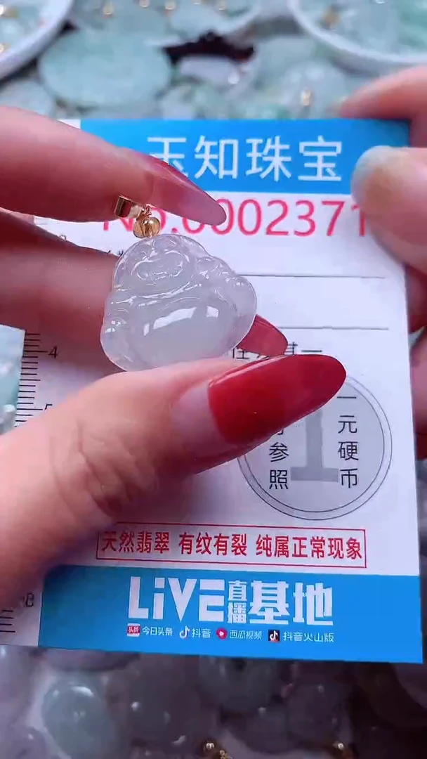 吊坠(不含链)未镶嵌翡翠2371