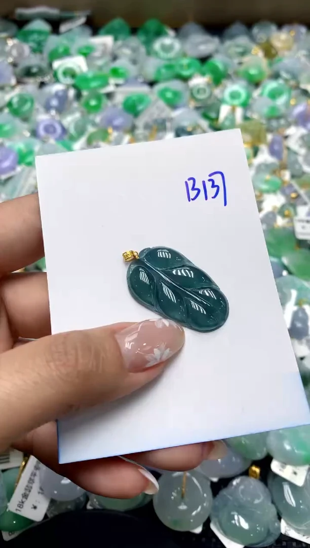 【闪购商品】翡翠颈饰18K金镶嵌111111111111111111