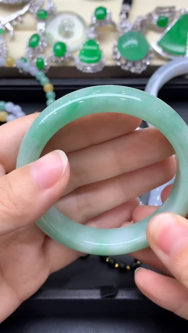 未镶嵌手镯翡翠627-中国好珍宝