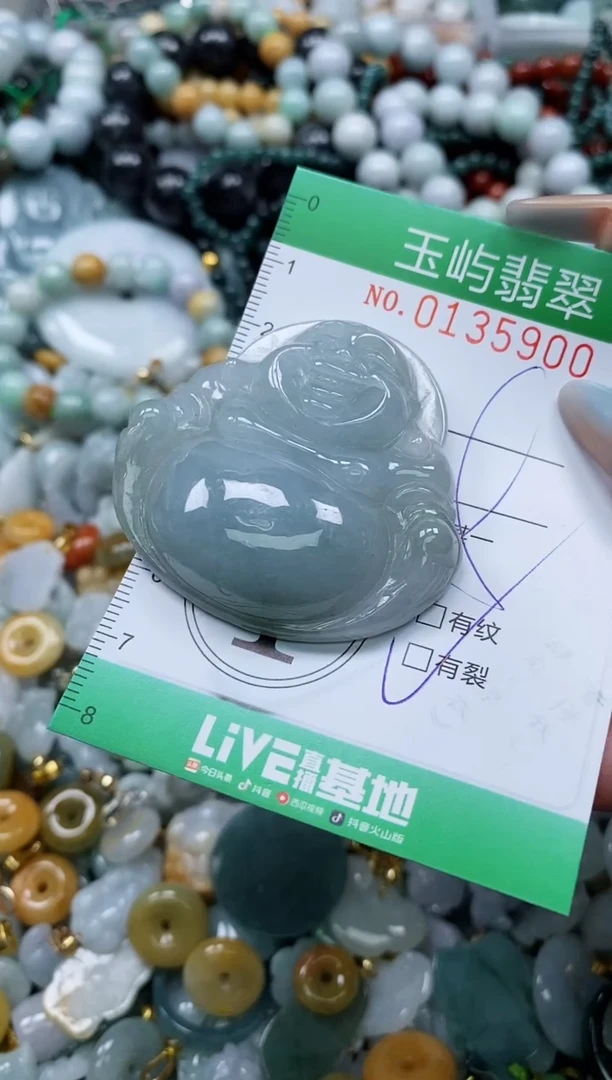 翡翠未镶嵌颈饰闪购0135900