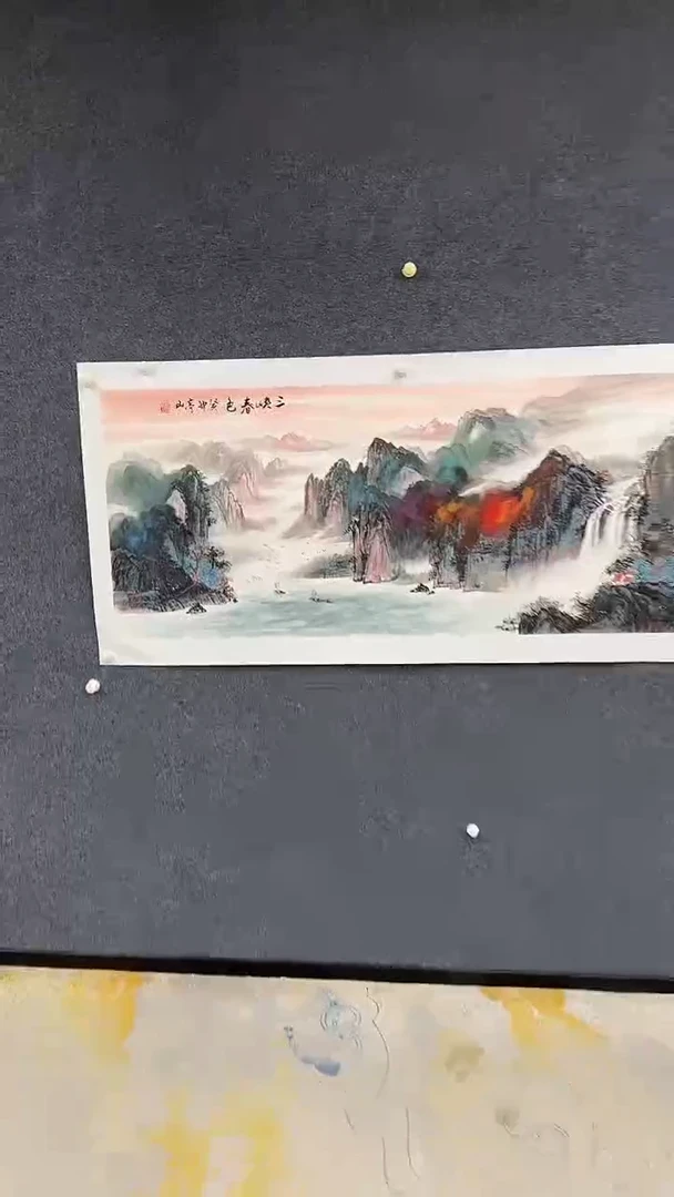 国画10.6-CY-张亭山-六尺-C028