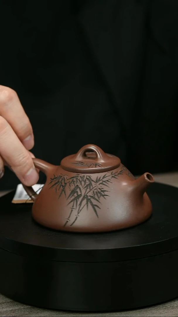 茶壶紫砂任*H1455赵信军水波子冶石瓢