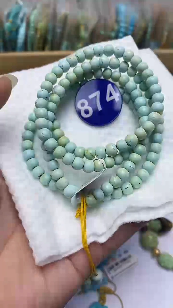 【闪购商品】绿松石项链未镶嵌874