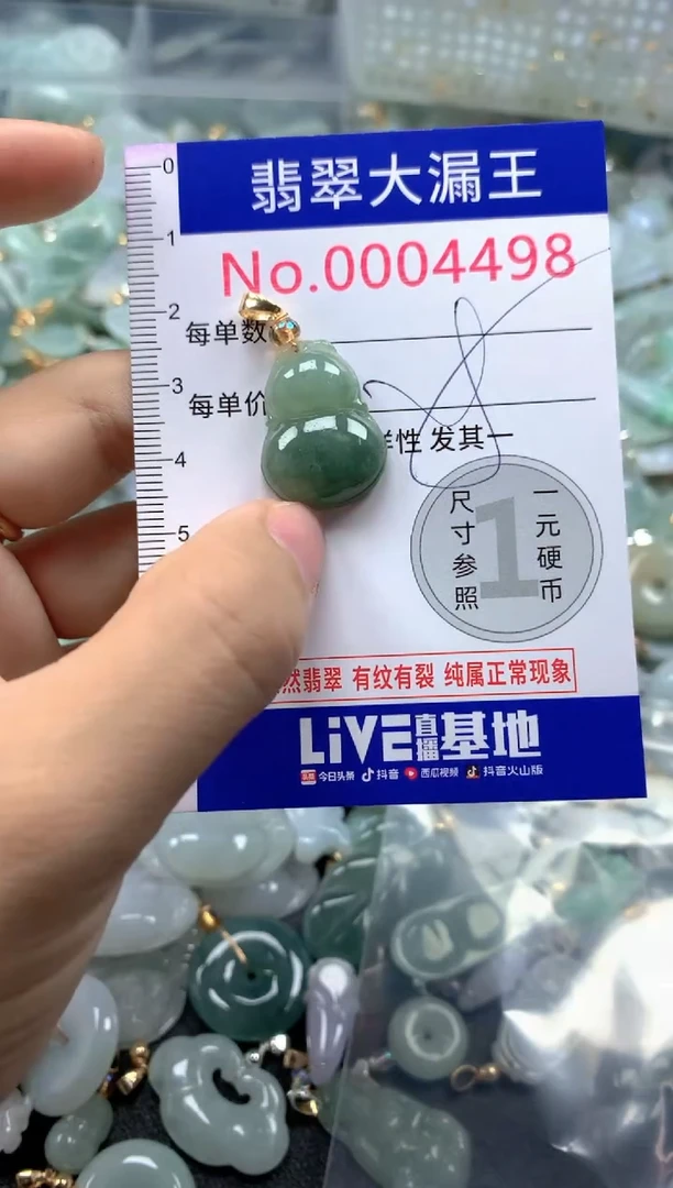 颈饰未镶嵌翡翠4498