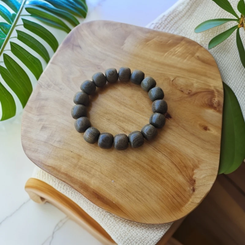 正宗金丝楠木手串1.5 香味浓郁 花纹独特