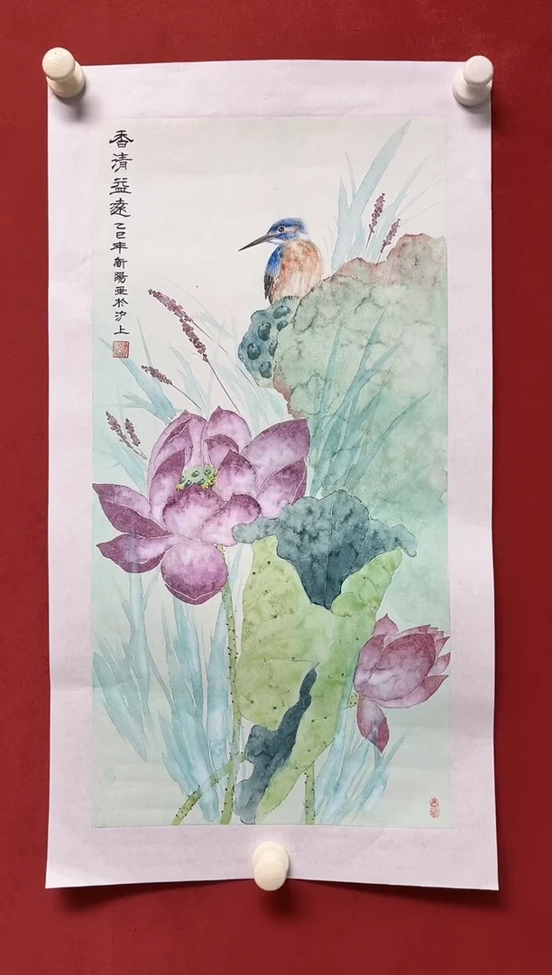 国画马老师 2平尺