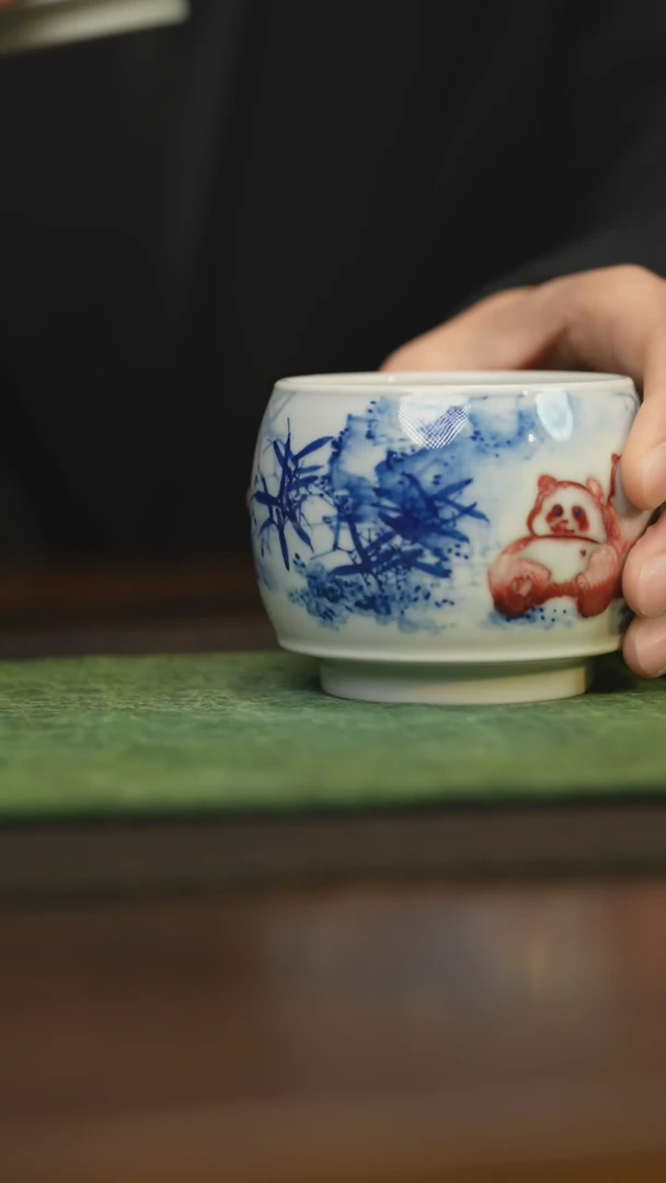 【闪购商品】杯柴窑青花破价福利