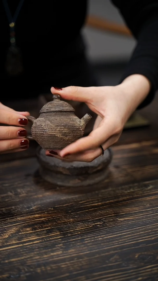 全手工制作  南蛮后手壶100cc