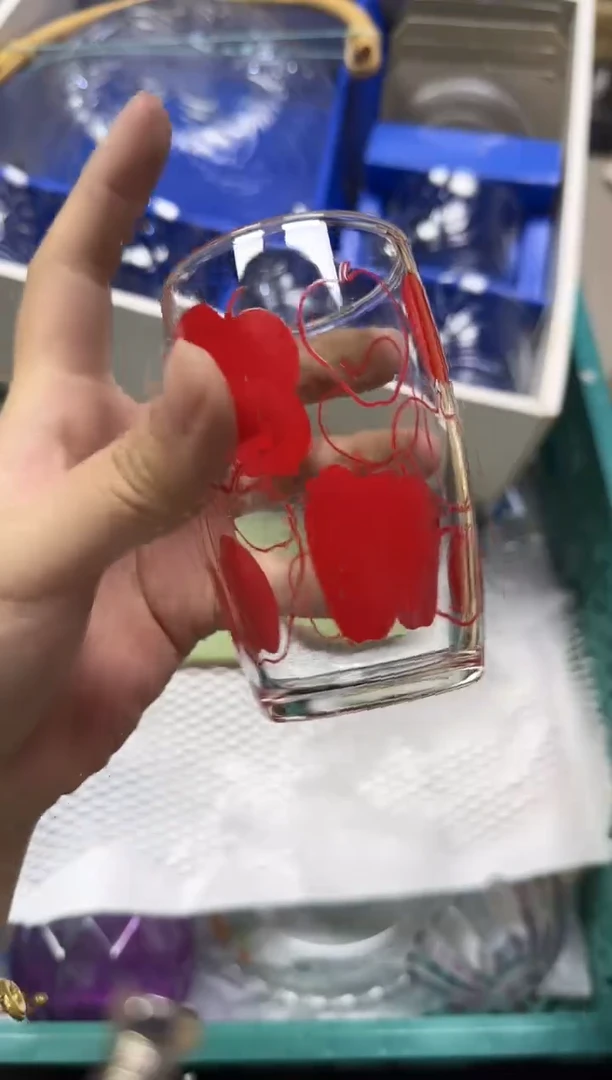 手工艺品玻璃马***狗043