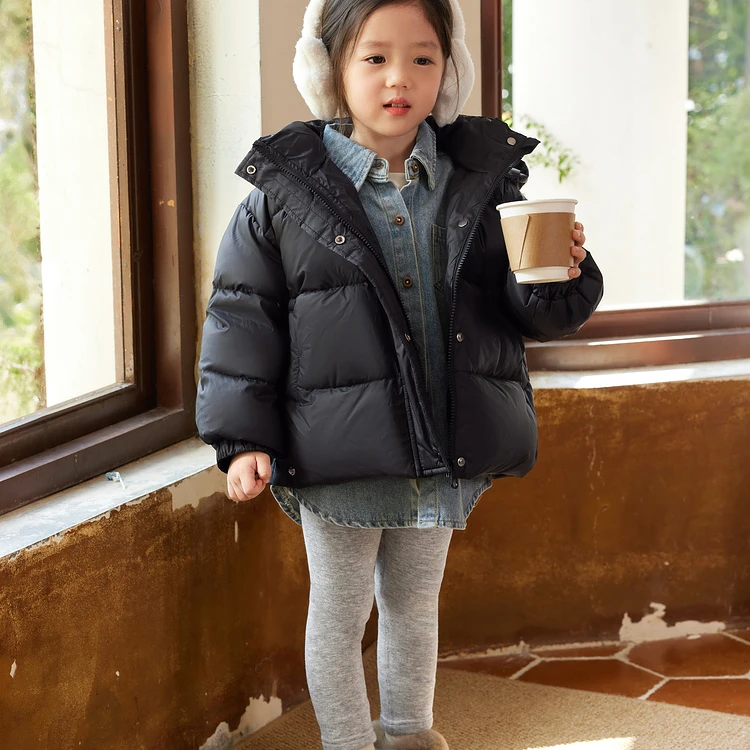 小O宝Okids童装 宝宝打底裤2024冬季新款无骨加绒打底裤 OPK94006