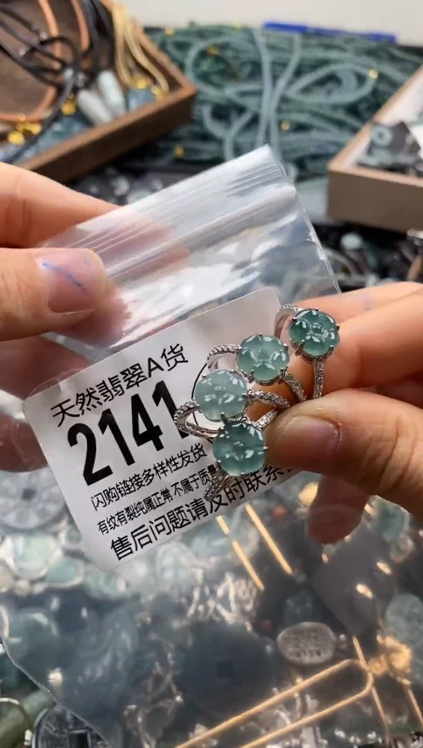 【闪购商品】翡翠颈饰未镶嵌多样性发其一2141