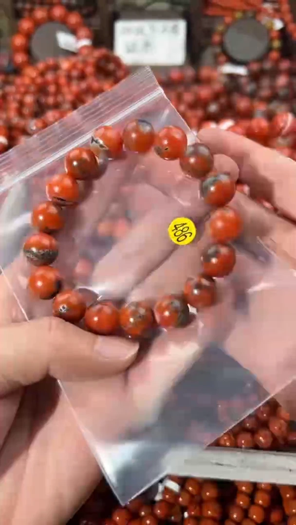 南红玛瑙手串未镶嵌12