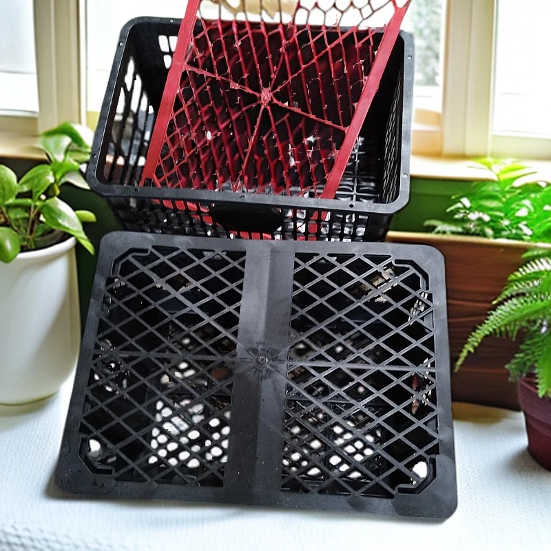 各种颜色养殖专用狮头鹅快递包装胶框耐用实用