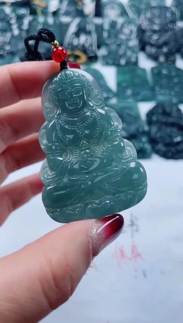 【闪购商品】翡翠颈饰未镶嵌多样性发货一件发货-度母