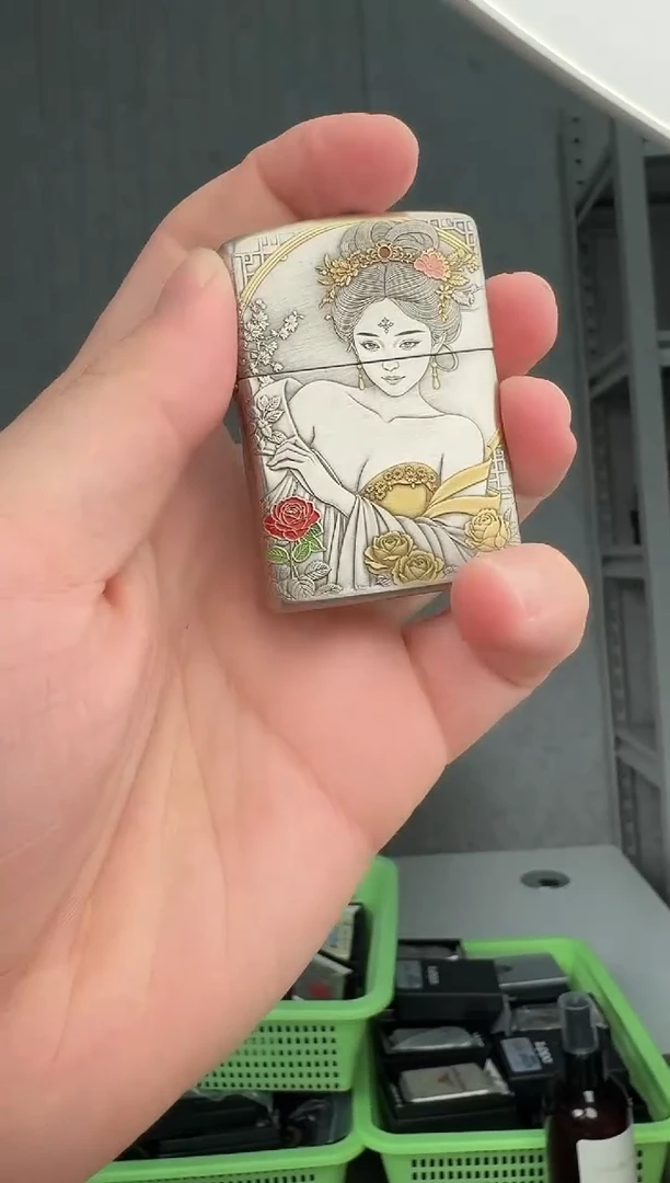 铜杨玉环-闻香识人-盔甲熏银鎏金