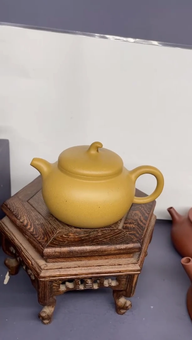 茶壶紫砂黄金段 茄瓜