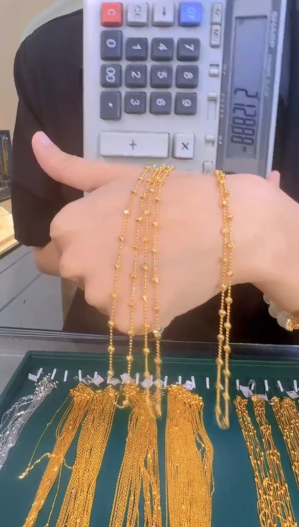 仙女隔珠链50cm 3.56g（多样性发货）