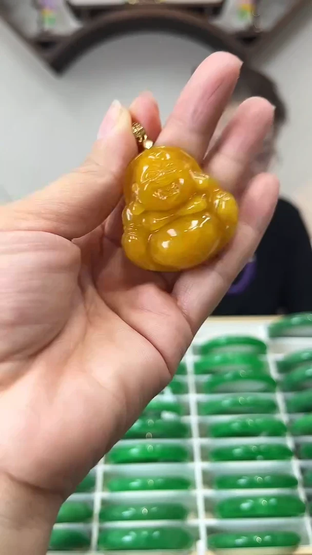 【闪购商品】砖雕闪12 手工雕刻吊坠