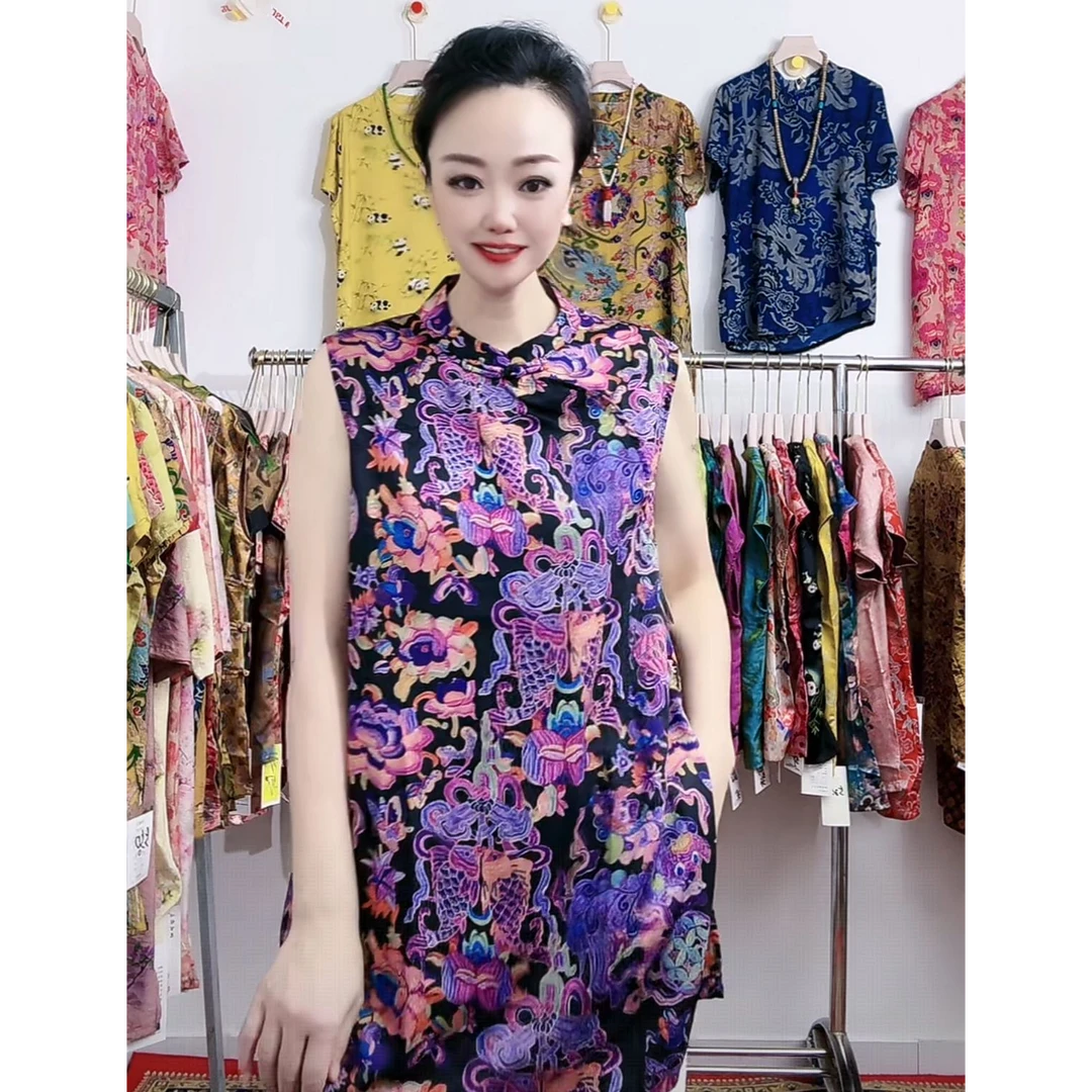 658款时尚气质夏季新中式上衣